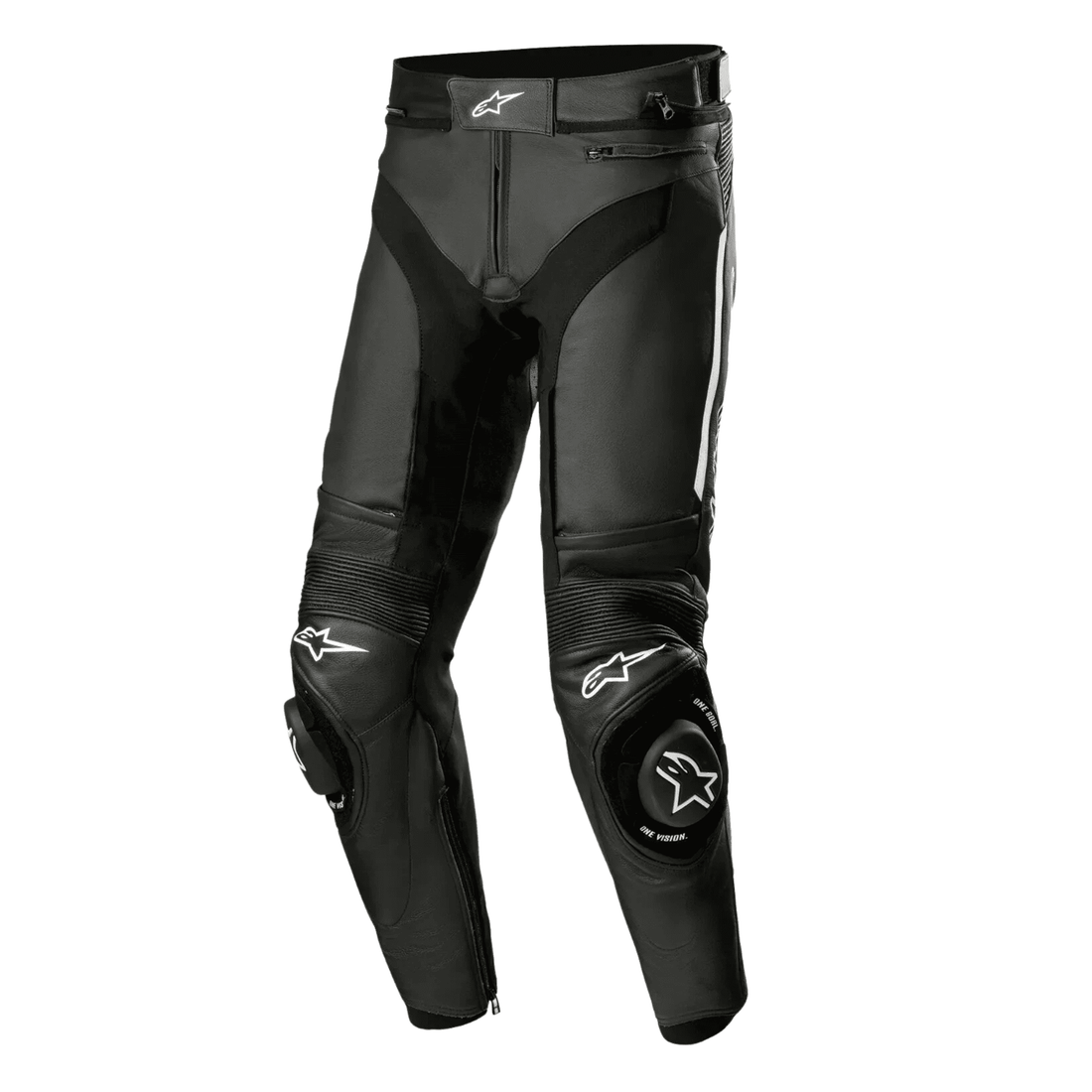 Alpinestars Missile V3 Leather Motorcycle Pants | Black