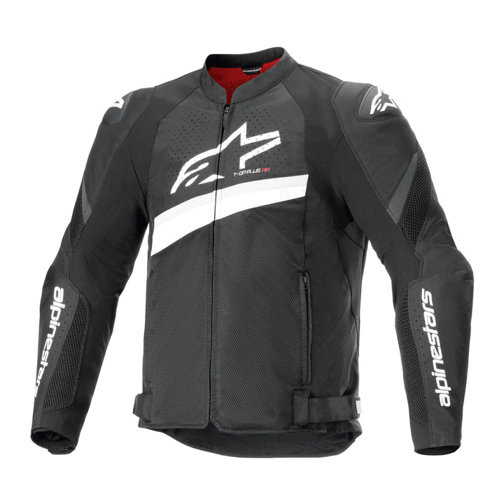 Alpinestars T-GP Plus Air Textile Motorcycle Jacket | Black/White