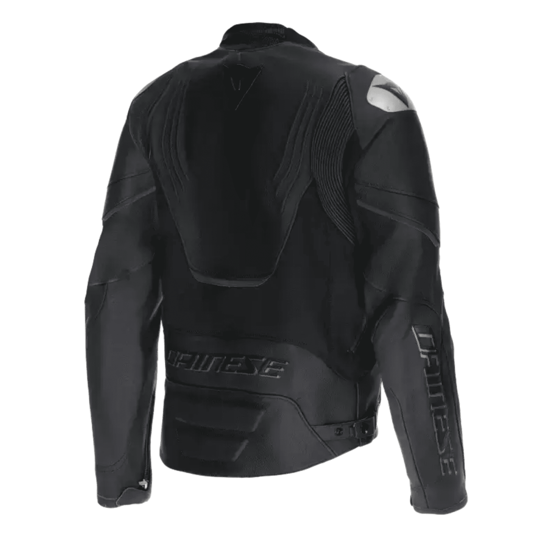 Dainese Racing 5 Men’s Leather Motorcycle Jacket Black with CE Armor