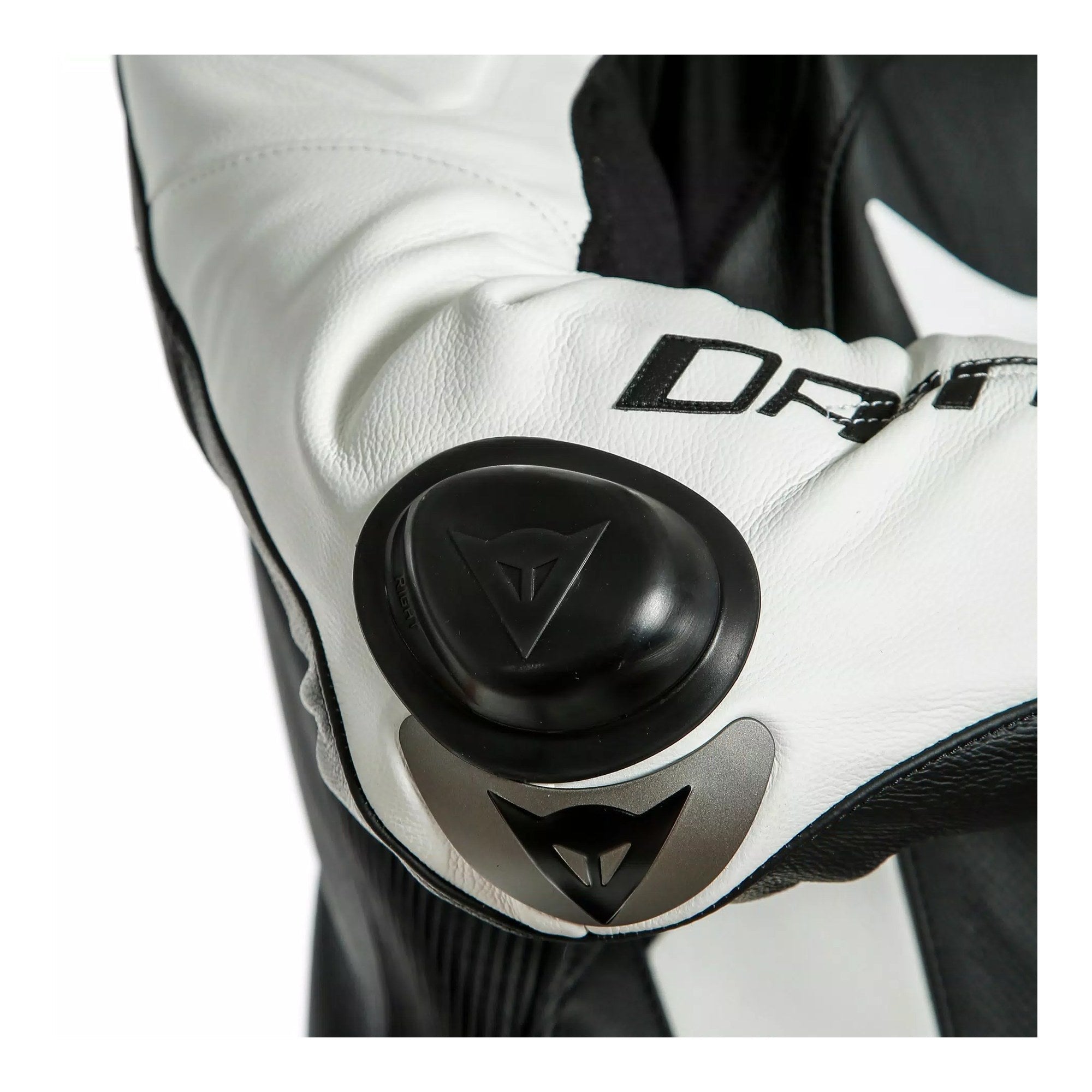 Dainese Laguna Seca 6 Perforated Leather Racing Suit | Black/White