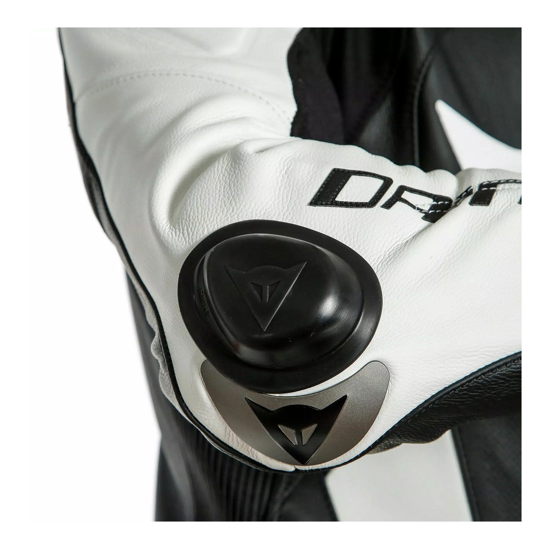 Dainese Laguna Seca 6 Perforated Leather Racing Suit | Black/White