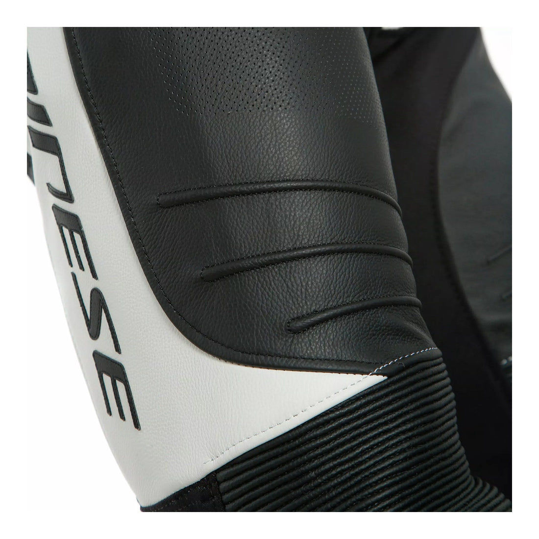 Dainese Laguna Seca 6 Perforated Leather Racing Suit | Black/White