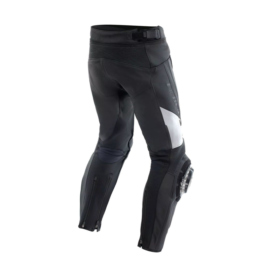 Dainese Delta 4 Men's Leather Motorcycle Pants | Black/White