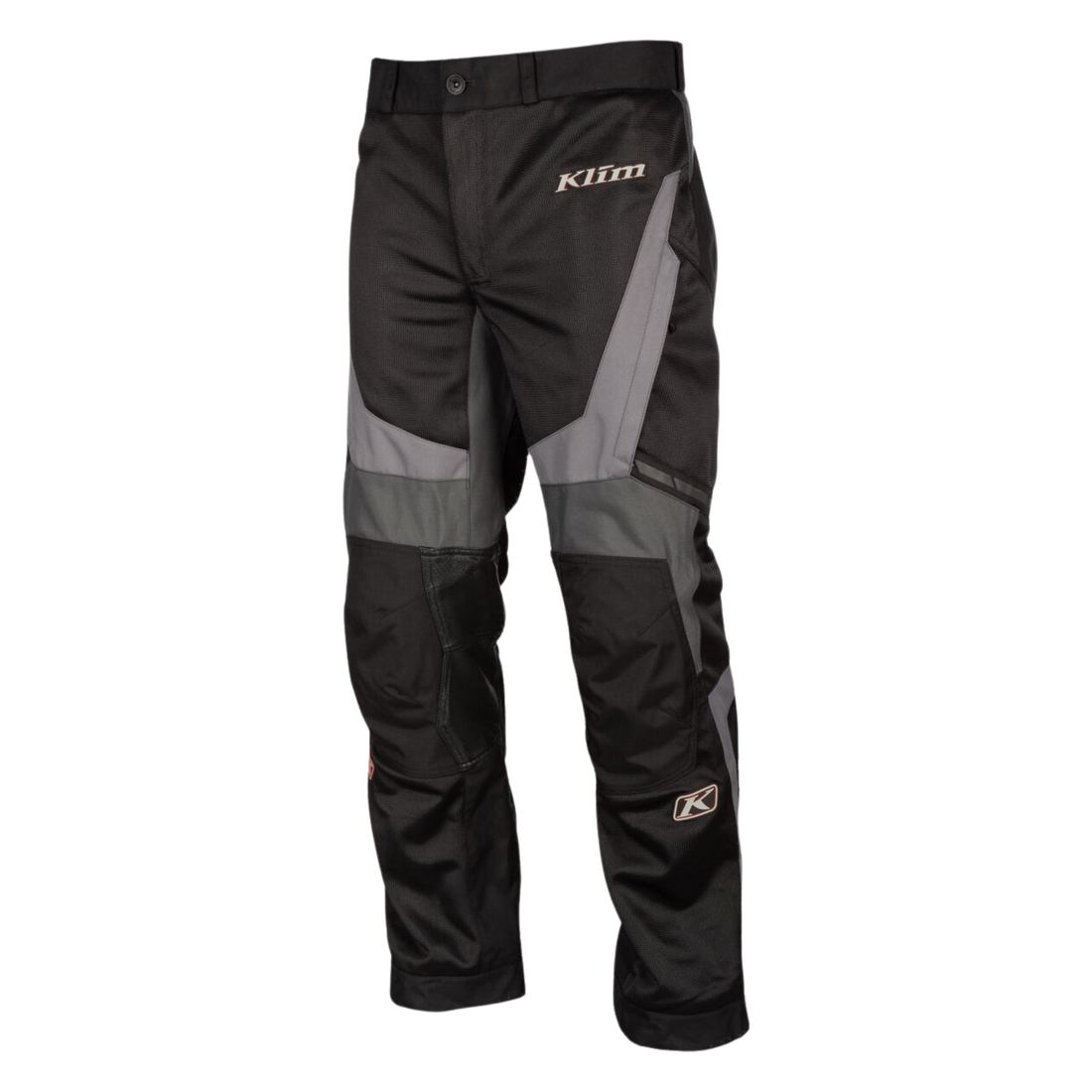 Klim Induction Black Mesh Motorcycle Pants with CE Armor
