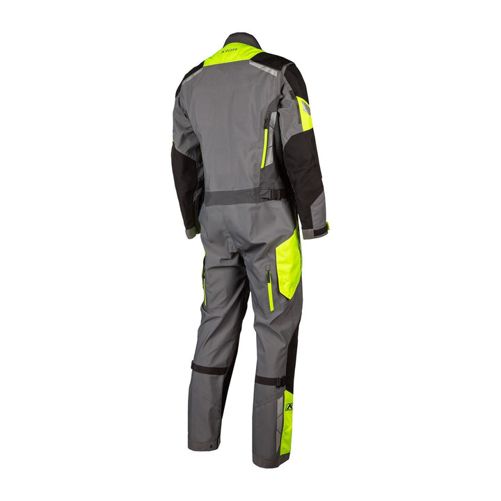 Klim Hardanger One-Piece Touring Motorcycle Suit | Grey/Hi-Vis Yellow