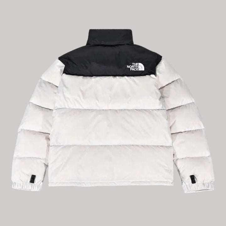 The North Face Nuptse 700 Puffer Jacket White Black 1996 Retro Down Winter Coat