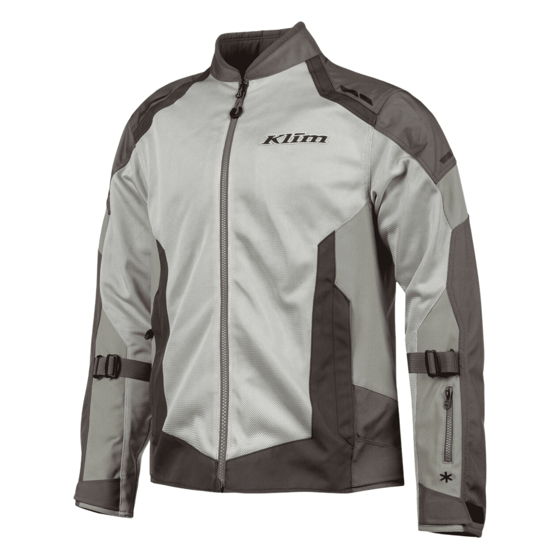 Klim Induction Grey Mesh Motorcycle Jacket with CE Armor