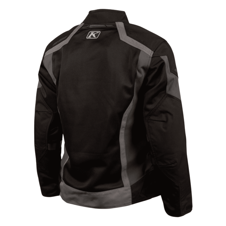 Klim Induction Black Mesh Motorcycle Jacket with CE Armor