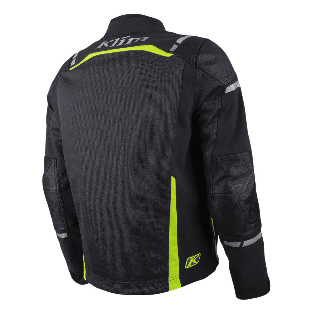 Klim Induction Pro Motorcycle Jacket Yellow Mesh Coat with CE Armor